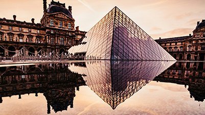 Der Louvre in Paris